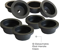 Rush Creek Guy Harvey Fish 8-Rod Wall Storage Rack