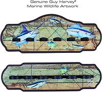 Rush Creek Guy Harvey 6-Rod Wall Storage Rack