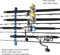 Rush Creek All Weather Expandable 8-Rod Wall Ceiling Rack