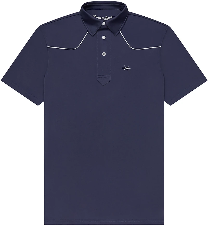 Texas Standard Men's Lariat Western Polo Shirt