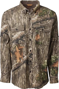 Magellan Outdoors Hunt Gear Men's Stonewell Long Sleeve Twill Shirt