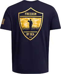 Under Armour Men's Freedom By Sea Short Sleeve T-shirt