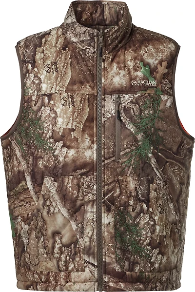 Magellan Outdoors Hunt Gear Men's Camo Reversible Vest