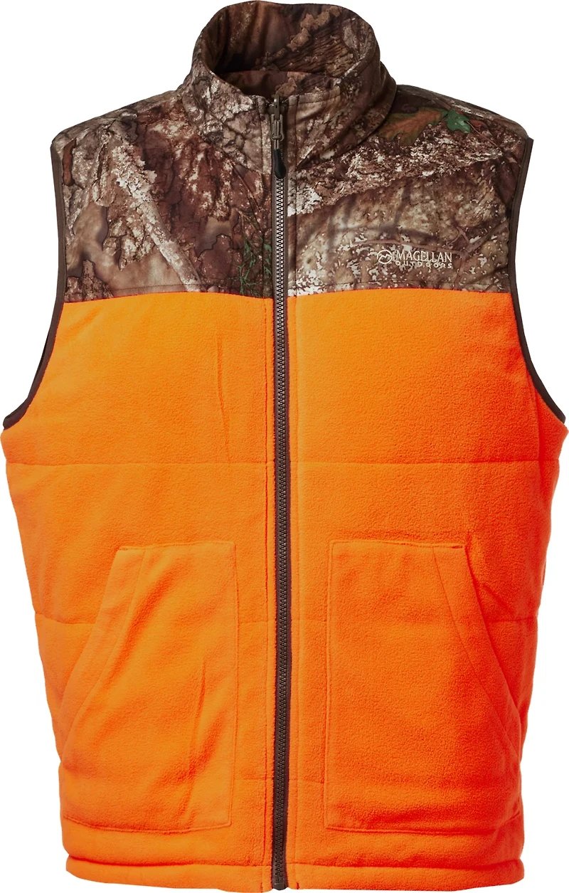 Magellan Outdoors Hunt Gear Men's Camo Reversible Vest