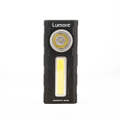 Lumore 300 Lumen Spot Light and 250 Lumen Work Pocket Light 2-N-1 Task Light