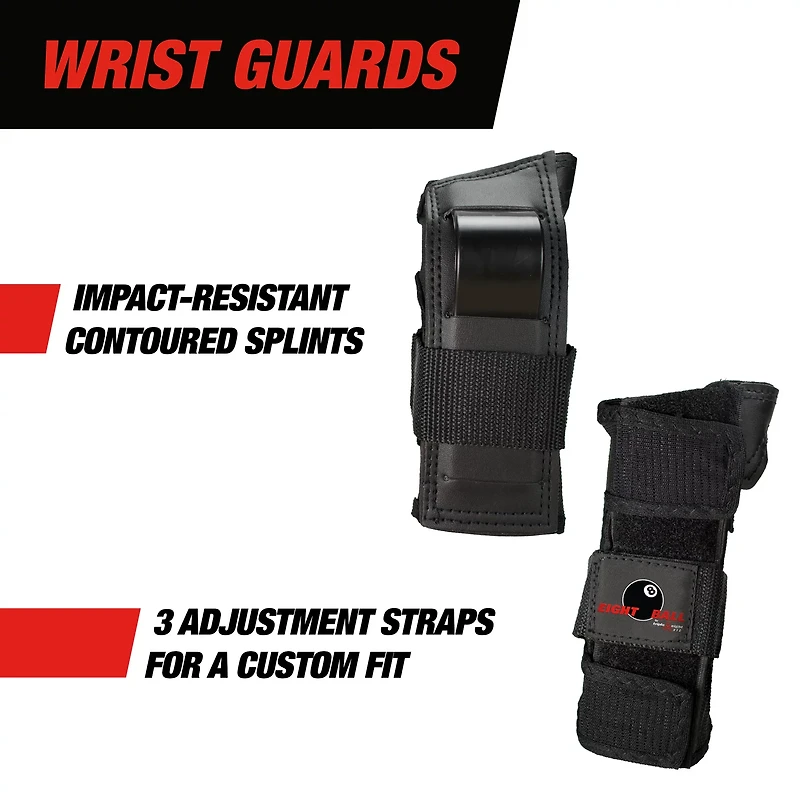 Eight Ball Adults' Multi-Sport Pad Set