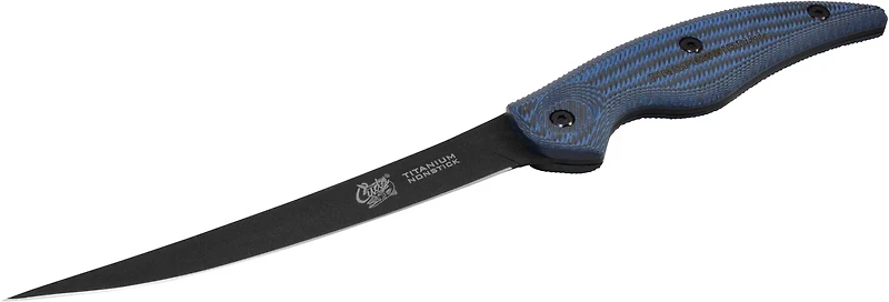 Cuda 6 in Professional Curved Boning Knife with Micarta Handle