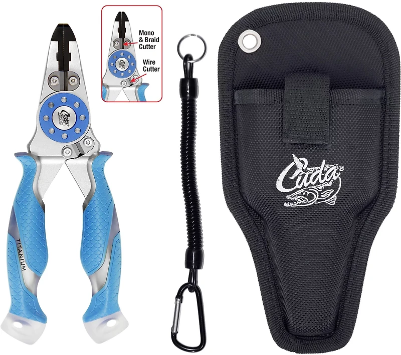 Cuda 7.5 in TI Mono and Braid Pliers