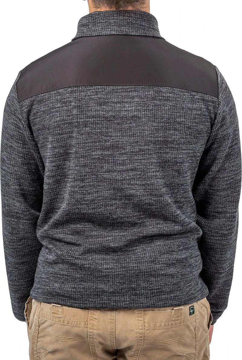 Habit Men's Shawl Collar Pullover Sweatshirt