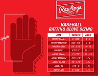 Rawlings Youth Prodigy Batting Gloves