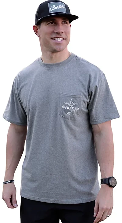 BURLEBO Men's Rad Dad Pocket T-shirt