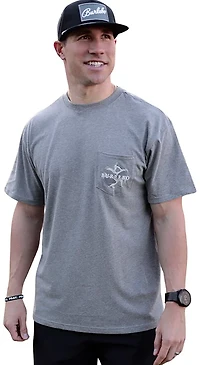 BURLEBO Men's Rad Dad Pocket T-shirt