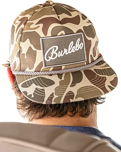 Burlebo Men's Patch Camo Cap