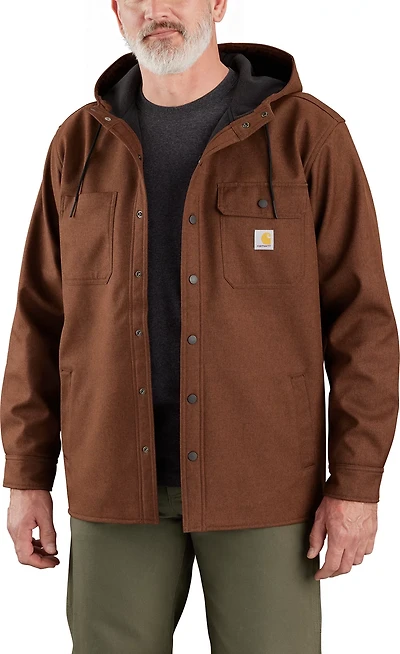 Carhartt Men's Rain Defender Hooded Shirt Jacket