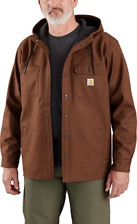 Carhartt Men's Rain Defender Hooded Shirt Jacket