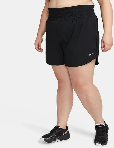 Nike Women's Dri-FIT One Ultra High-Waisted Brief-Lined Plus Shorts 3