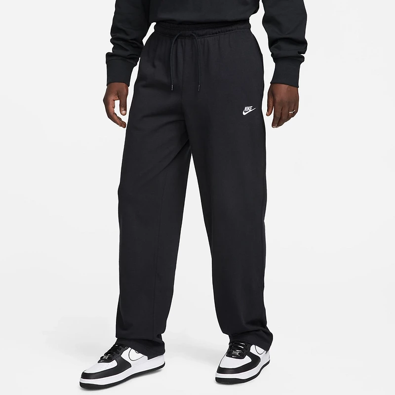 Nike Men's Sportswear Club Knit Open-Hem Pants