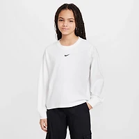 Nike Girls' Boxy Essential LBR Long Sleeve T-shirt