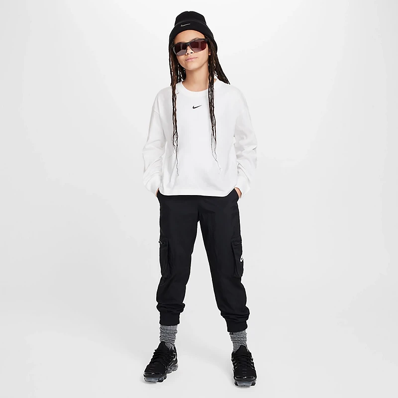 Nike Girls' Boxy Essential LBR Long Sleeve T-shirt