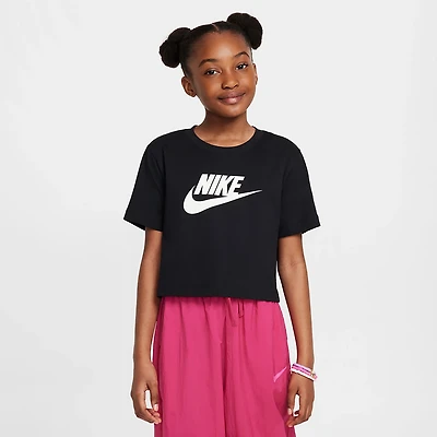 Nike Girls' Cropped Futura HBR T-shirt