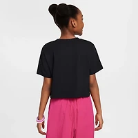 Nike Girls' Cropped Futura HBR T-shirt