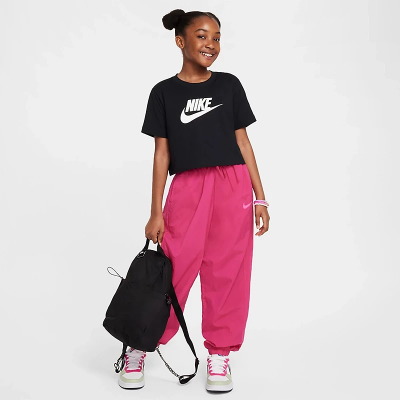 Nike Girls' Cropped Futura HBR T-shirt