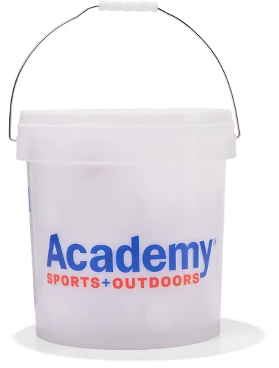 Academy Sports + Outdoors Practice Baseballs Bucket 24 Pack