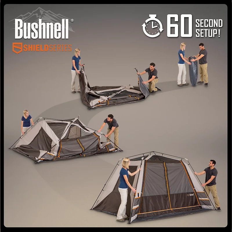 Bushnell 6 Person Instant Cabin Tent