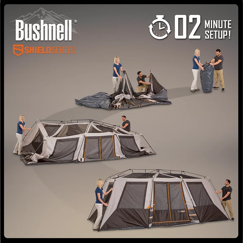 Bushnell 12 Person Instant Cabin Tent