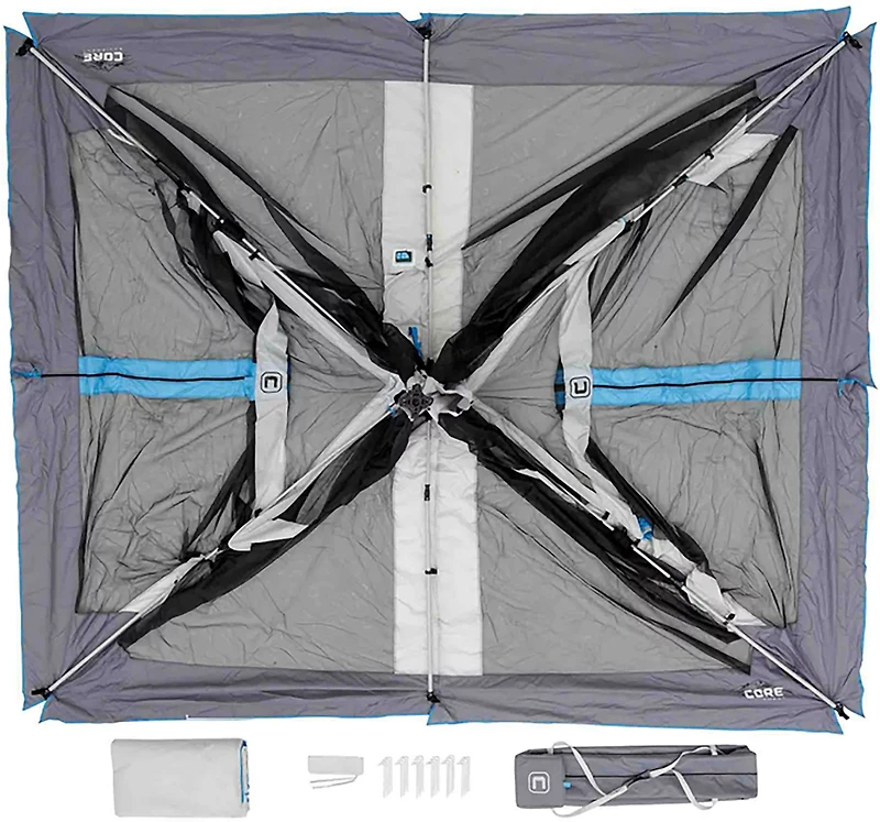 CORE Equipment 12 ft x 10 ft Lighted Instant Screen House