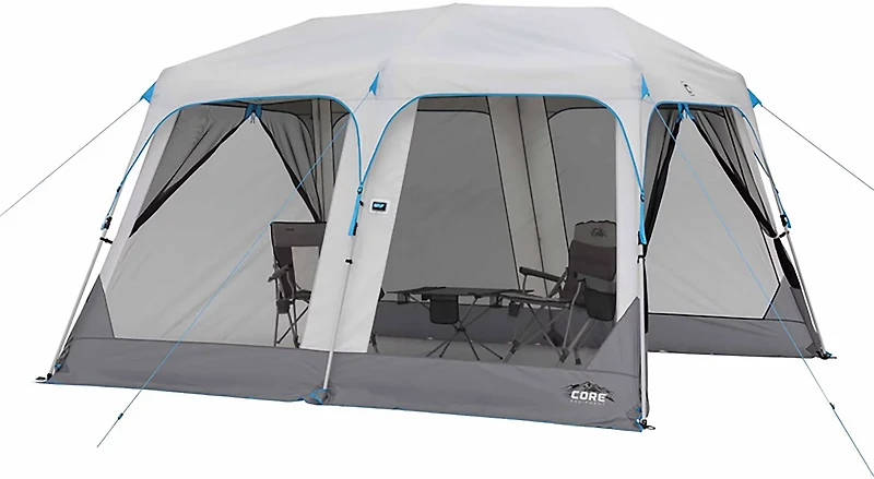 CORE Equipment 12 ft x 10 ft Lighted Instant Screen House