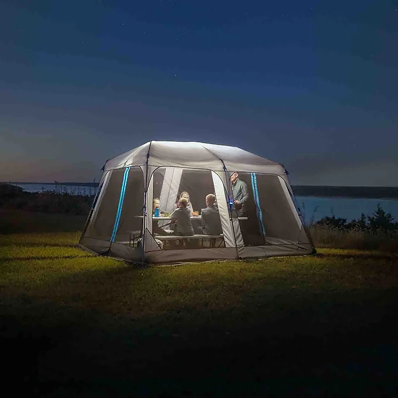 CORE Equipment 12 ft x 10 ft Lighted Instant Screen House