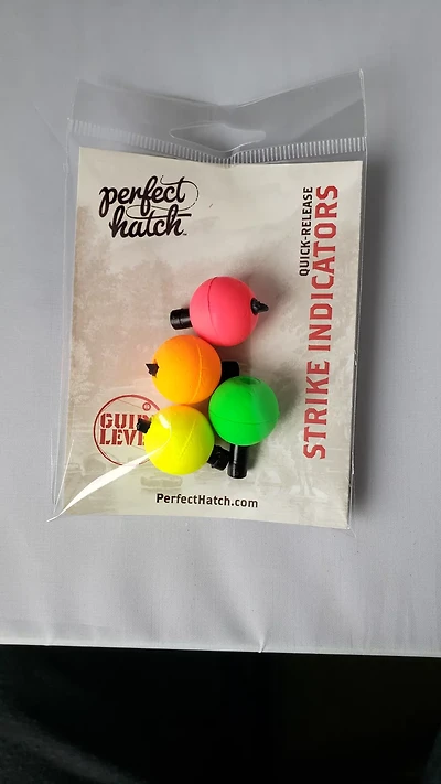 Perfect Hatch Quick Release Round Strike Indicators 4-Pack