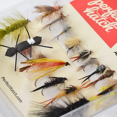 Perfect Hatch Total Trout Assortment Flies 16-Pack