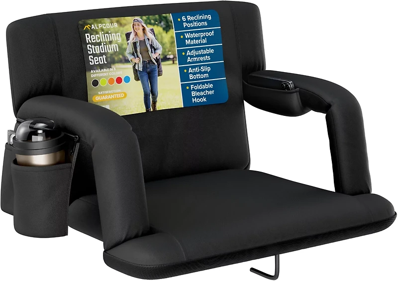 Alpcour Extra-Wide Reclining Stadium Seat