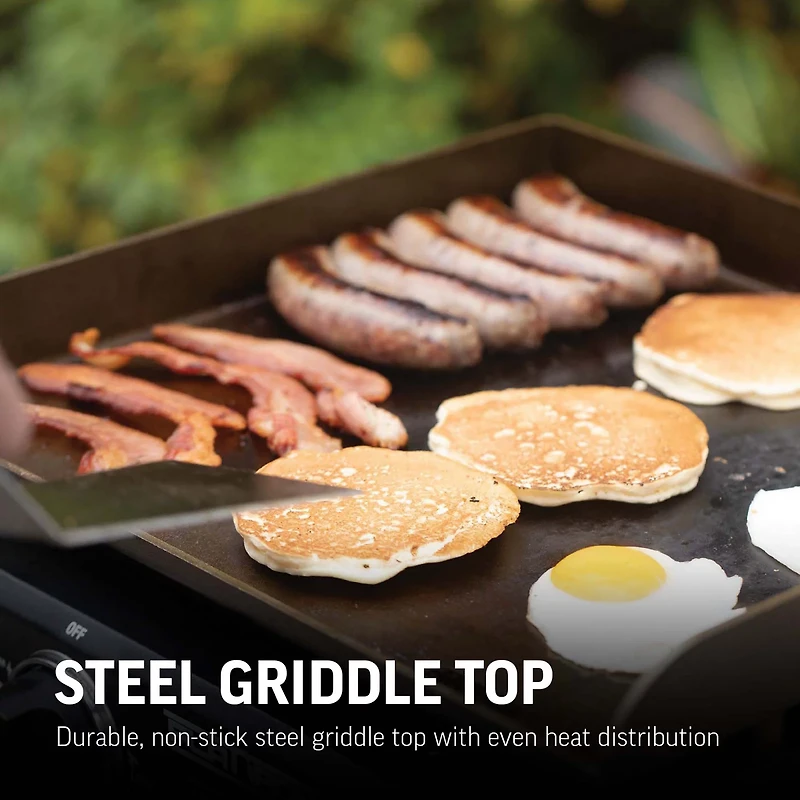 Char-Griller Flat Iron Portable Gas Griddle