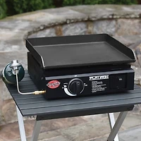 Char-Griller Flat Iron Portable Gas Griddle