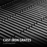 Char-Griller Pro Deluxe Charcoal Barrel Grill