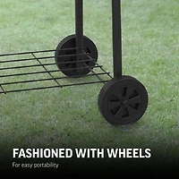 Char-Griller Pro Deluxe Charcoal Barrel Grill