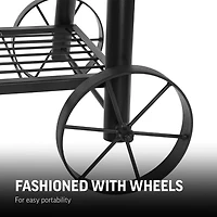 Char-Griller Competition Pro Barrel Grill and Offset Smoker