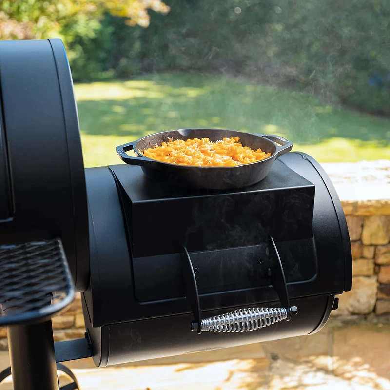 Char-Griller Competition Pro Barrel Grill and Offset Smoker