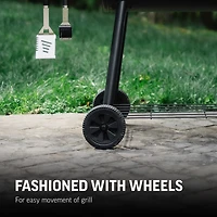 Char-Griller Smokin Pro Barrel Charcoal Grill and Offset Smoker