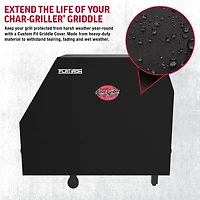 Char-Griller 3-Burner Flat Iron Gas Griddle Cover