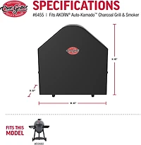 Char-Griller AKORN Auto-Kamada Grill Cover