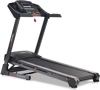Sunny Health & Fitness Premium Smart Treadmill with Auto Incline