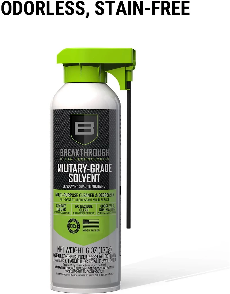 Allen Company Breakthrough Military Grade Solvent 6 oz Aerosol