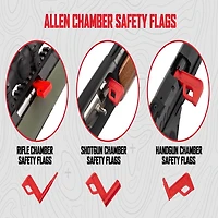 Allen Company Chamber Safety Flags for Shotgun 2-Pack