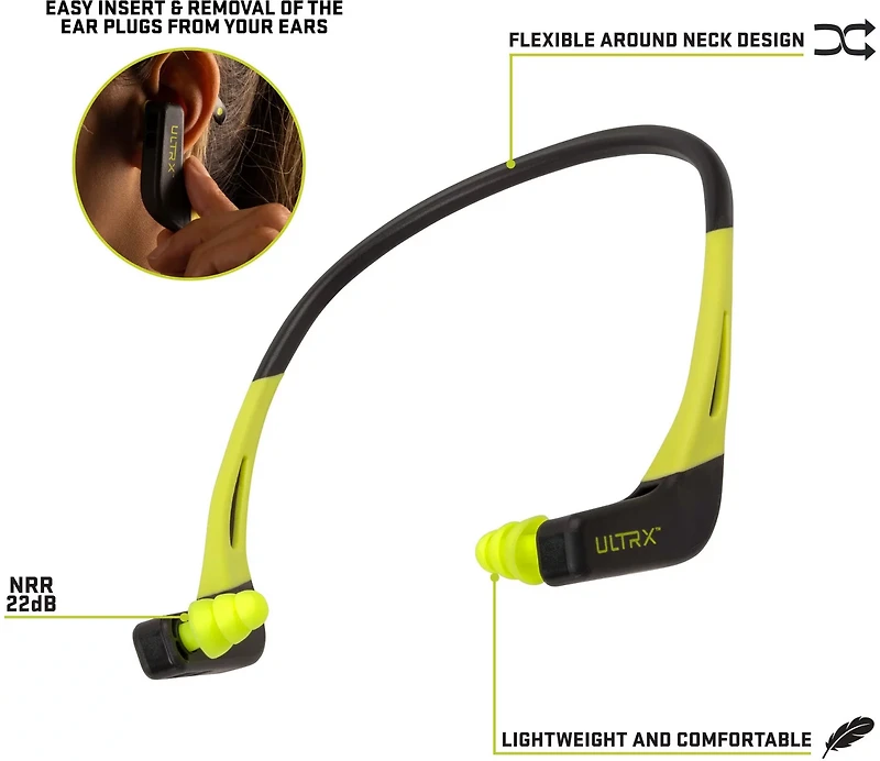 Allen Company ULTRX Banded Ear Plugs