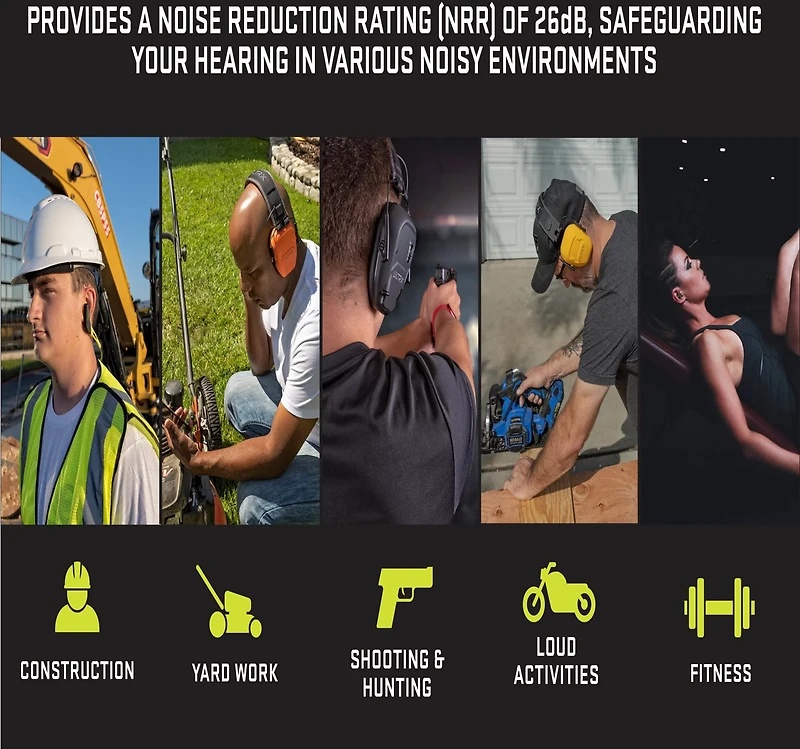 Allen Company ULTRX Silicone Ear Plugs 5-Pack