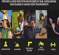 Allen Company ULTRX Silicone Ear Plugs 5-Pack